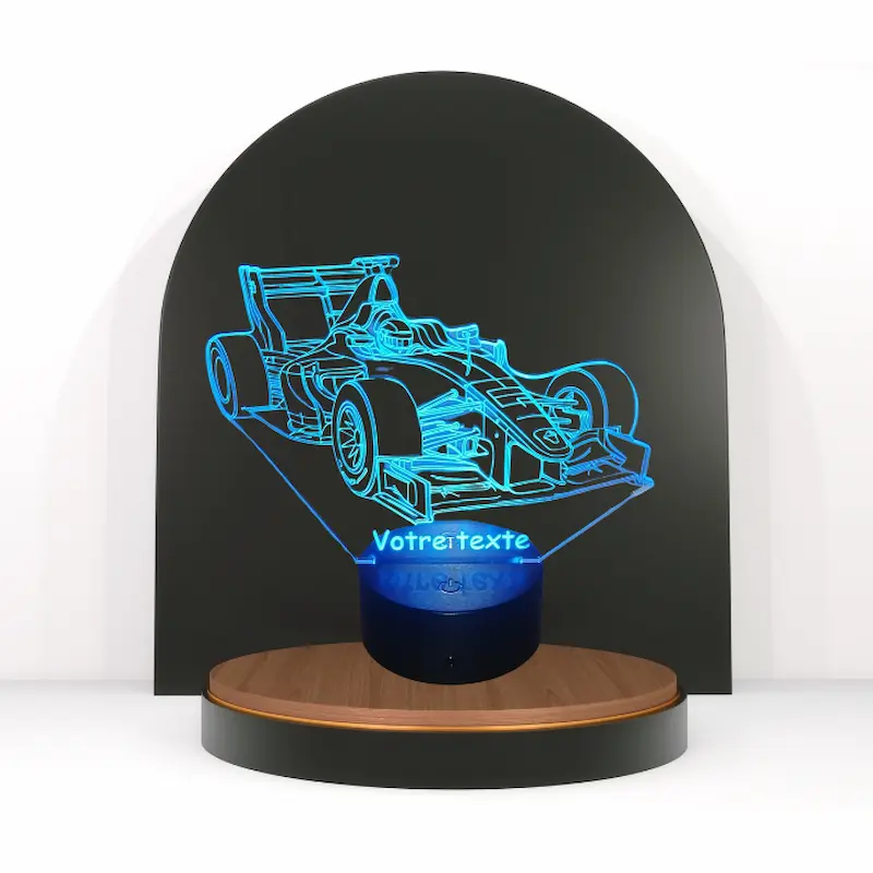 lampe led personnalisable F1