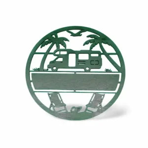 décoration murale bois camping car