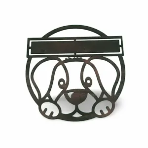 décoration bois pour enfant chien