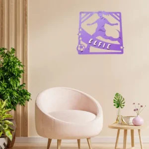 Décoration bois foot femme